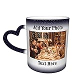 Personalized Heat-Sensitive Color-Changing Mug Add Your Custom Text And Photo Ceramic Mugs Coffee...