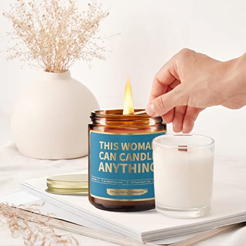 Empowering Candle For Women - Soy Candle Positive Affirmations Gifts For New Job Promotion ; Mom Daughter Friend Feminist Womens Inspiration Good Luck, Divorce Gifts For Women, Surgery Recovery Gift #TOP4