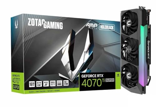ZOTAC ZT-D40730F-10P Carte graphique NVIDIA GeForce RTX 4070 Ti Super 16 Go GDDR6X