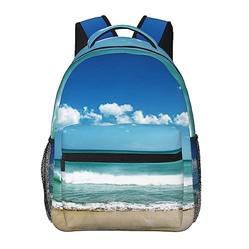 Sac à dos en toile imprimée BAFAFA noir idéal pour ordinateur portable et voyage