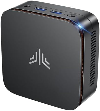 KAMRUI E1 Mini PC W-11 Pro,Ιntel Alder Lake-Ν95 (Βeats N5095/N5105, Up to 3.4GHz), Mini Desktop Computers with 16GB RAM 512GB M.2 SSD, Mini Computer Dual 4K UHD for Home Business Office