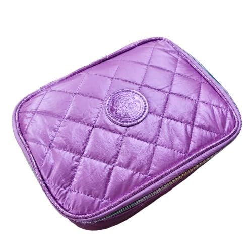 Estojo Escolar Juvenil Feminino Box Matelassê Yepp MIF5320-EST (Roxo)