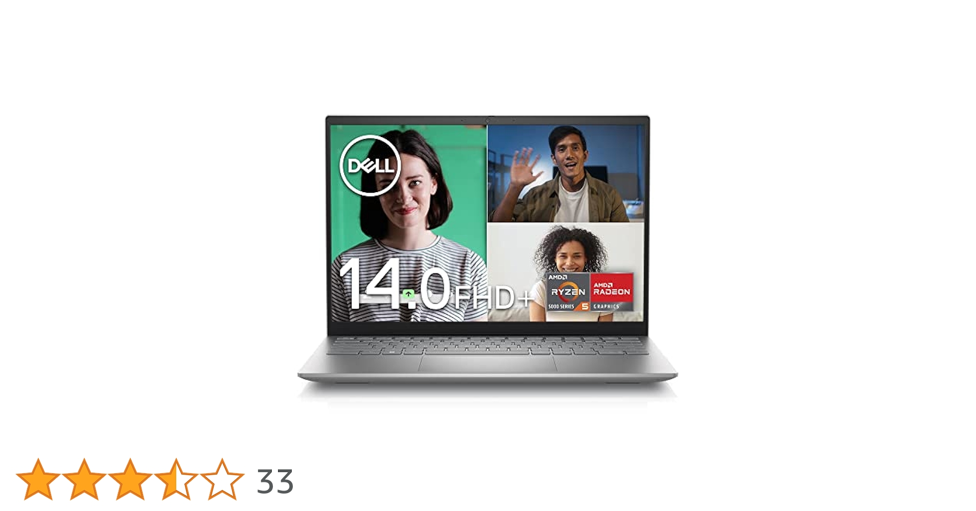 Windowsノート本体 Dell Inspiron14 5425 Ryzen5 SSD256GB Dell Inspiron 14 Ryzen 5 5625U・8GBメモリ・256GB SSD