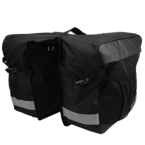 Bicicleta traseira rack bolsa de malha pano traseiro rack saco bicicletas de estrada para bicicletas