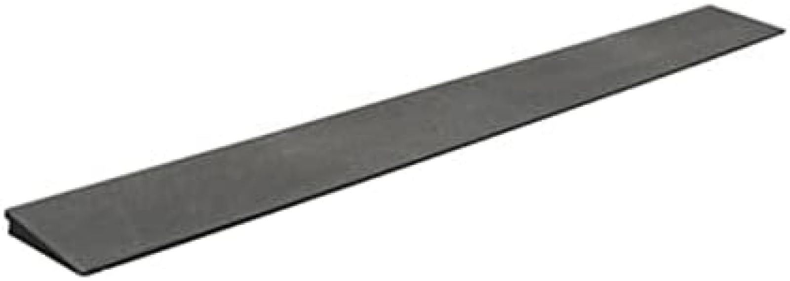 Leniuks Black Picturesque2 Rubber Threshold Ramp, 500Mm * 60Mm * 10Mm, No-Skid, Easy Installation, Wheelchair Accessible