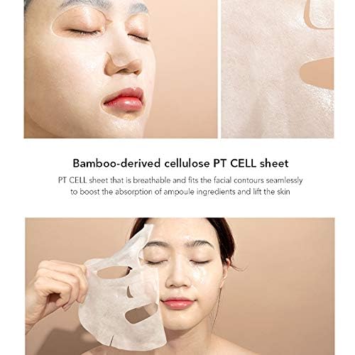 Miniatura 3 de Namask - Juego de 5 hojas de mascarillas faciales calmantes e hidratantes de hierbas húmedas  Mascarilla hidratante coreana, máscara de hoja tensora
