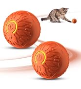 Interactive Dog Ball Dogs Toy 2025 New Vibrating Moving Dog Ball That Moves on its own, Automatic...