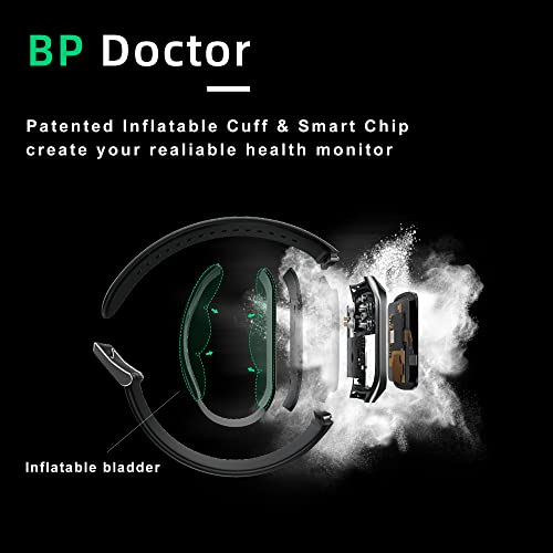 Yhe Bp Doctor Pro, Blood Pressure Watch With Patented Cuff, Wrist Bp Monitor, Smartwatch For Blood Oxygen, Hrv, Heart Rate, Sleep And Sports Tracking #TOP1