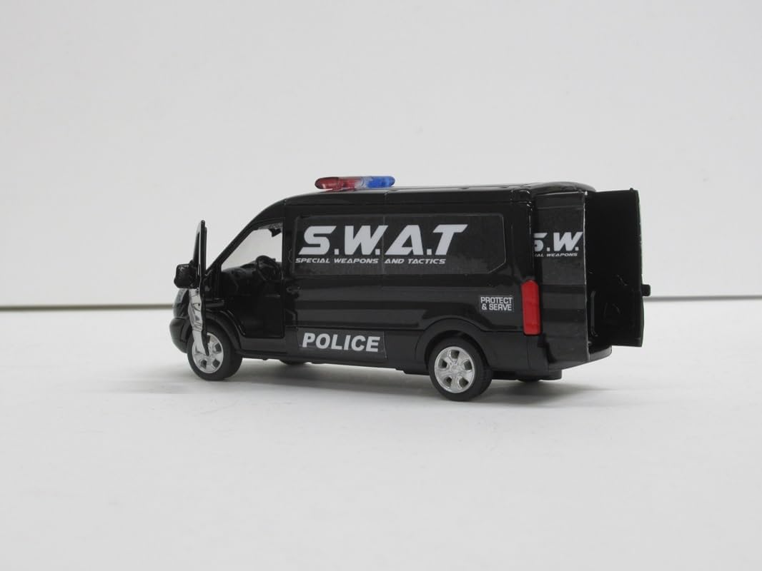 Jozen Cast World Swat Van JDC5047-BK