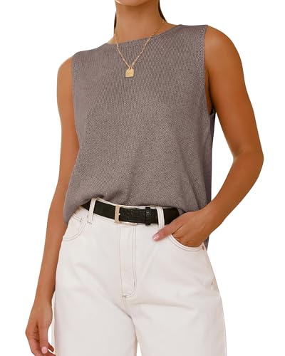 BTFBM Women's Sleeveless Sweater Vest 2025 Summer...