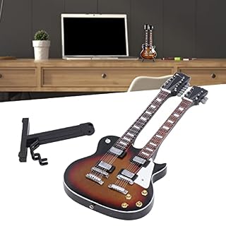 01 02 015 Guitare Miniature, modèle Mini Ornement Musical, détails Exquis et durables, Cadeau de Vacances pour la… - Les Beatles, Paul McCartney, John Lennon, RIngo Starr, George Harrison 01 02 015 Guitare Miniature, modèle Mini Ornement Musical, détails Exquis et durables, Cadeau de Vacances pour la… – Image 3