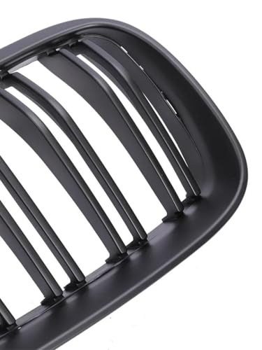 Rejilla de parachoques negro mate elegante para Serie 3 E92 E93 LCI 2010-2013 2