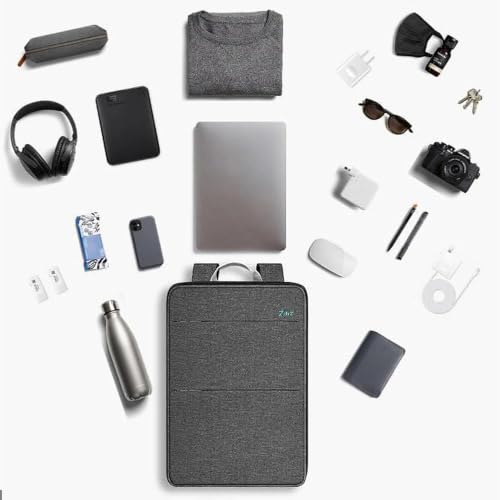 Image of ZINZ Slim & Expandable Laptop Backpack 15 15.6 16 Inch Sleeve with USB Port