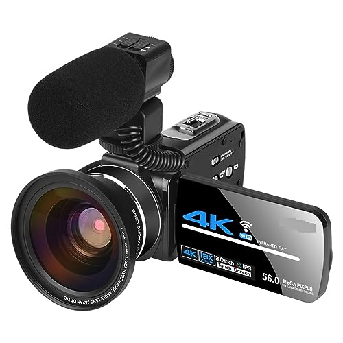 Webcam caméscope WiFi 4K pour filmer avec netteté et fluidité