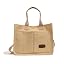 Straw Tote Bag-apricot