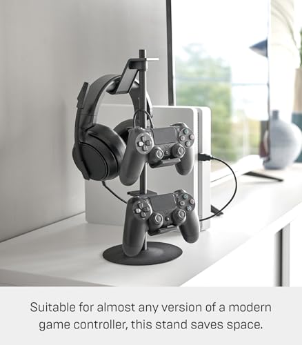 Image of YAMAZAKI Home Smart Universal Adjustable Game Controller Stand /Controller Holder - Steel