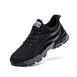 ATMUNGSAKTIV: Das Obermaterial unserer Luftkissen-Sneaker aus Strick. Atmungsaktives, weiches Netz sorgt für Atmungsaktivität, hält Ihre Füße trocken und kühl