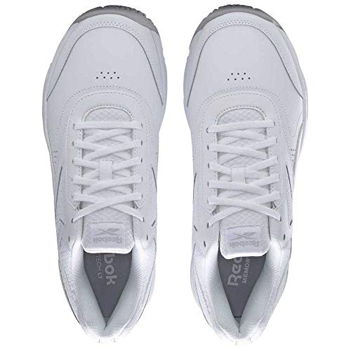 Reebok Men's Walking Shoe Sneaker, White Cold Grey 2, 7.5