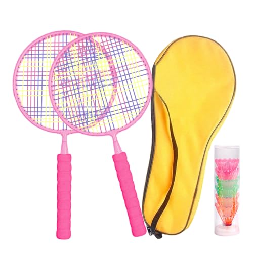 Raqueta de bádminton infantil, paleta portátil para actividades de niños en exterior