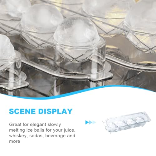 Molde para cubos de hielo esféricos Beaupretty 3cm miniatura 4
