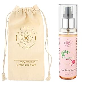 ATOUTS Green Tea Onion hair oil 100ml for hairgrowth