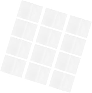 Kisangel 12pcs Transparent Cellophane Sheets for Science Lab Demonstrations Innovative Membrane for Osmosis Experiments Classroom Teaching Tools