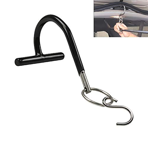 Image of WHDZ Paintless Dent Repair Tools 5 Pieces Dent Removal Rods with Awl Head Car Auto Body Dent Removal Kit of Hail Dents and Door Ding