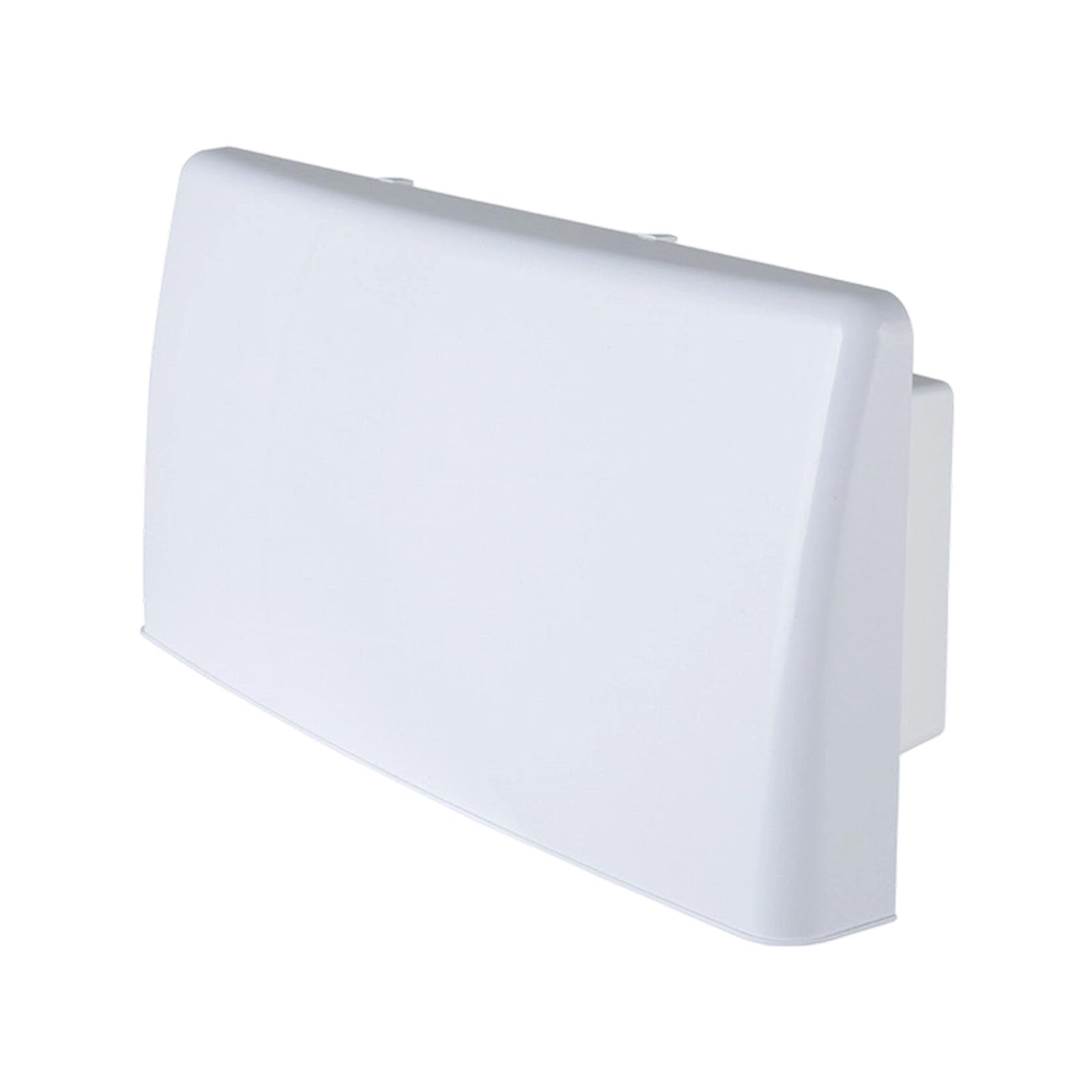 Parte di ricambio per bocchetta di ventilazione laterale per camper, in ABS bianco, per riparazione di rimorchi, per riparazione di rimorchi, parti di sfiato laterale per rimorchio, ricambio per