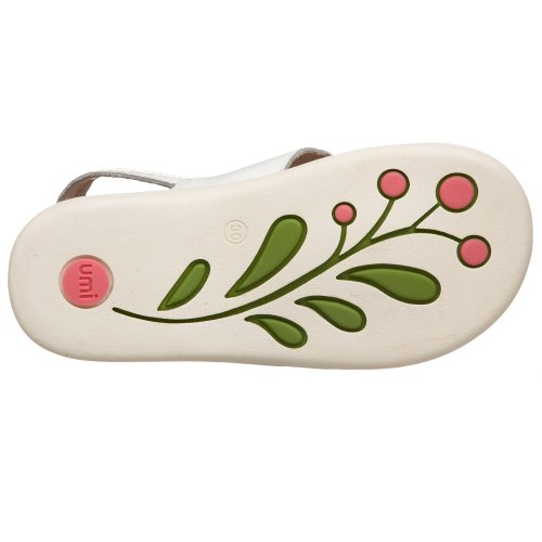 umi Toddler/Little Kid Lucy Sandal,White,29 EU (US Little Kid 11-11.5 M)4