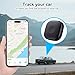 2 Pack for Tile Life360 Mate 2024/2022 Bluetooth Tracker Adhesive Mount, Silicone Waterproof Case with 3M Adhesive Sticker Stick on Car/Bike/Luggage, Hidden Tile Mate Full Protective Holder Anti-Lost