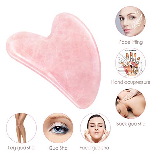Gua Sha Massagem Cuidados com a Pele Ferramentas Massagem Cuidados com a Pele e Antienvelhecimento C