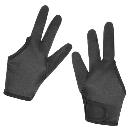 2 pcs heat resistant gloves for hair styling three-finger professional curling iron barber glove reusable hair dye heat protector gloves proof sublimation for curling wand flat iron hot-air brush