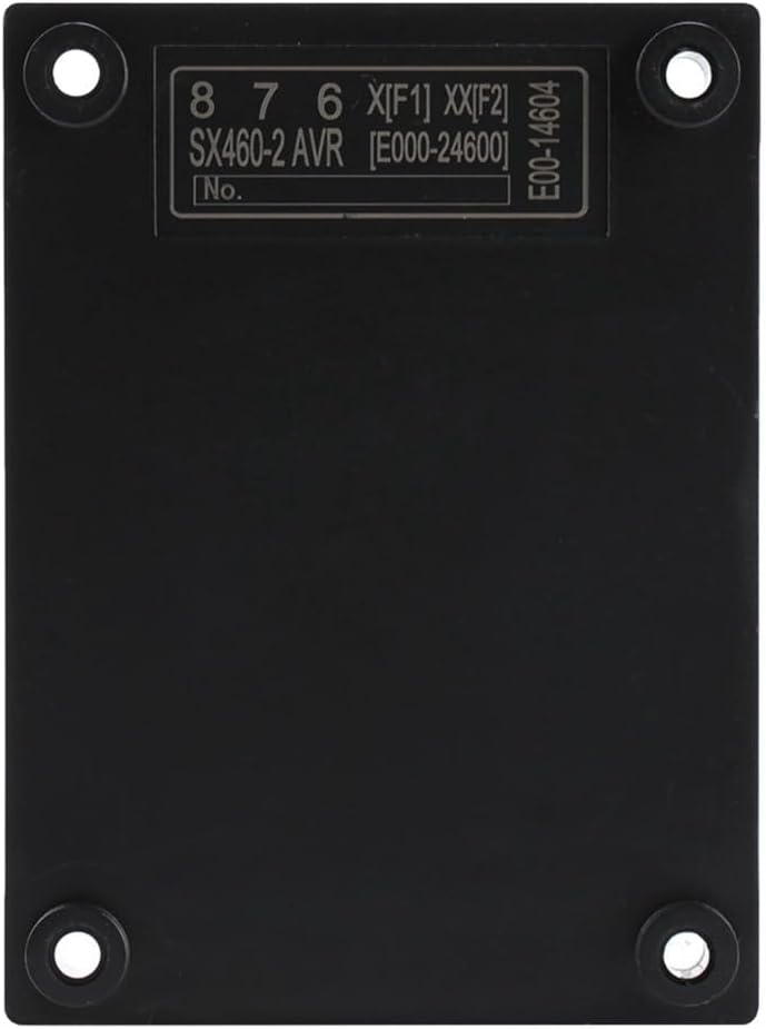 SX460 Automatic Voltage Regulator AVR 190-264V AC Input 90V DC Output for Brushless Generators Up to 80KW(AVR SX460)