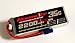 RoaringTop LiPo Battery Pack 35C 2200mAh 4S 14.8V with EC3 Plug for RC Car Boat Truck Heli Airplane