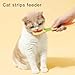 APGLSXY Pet Food Squeezer Cats Treat Strips Squeezer Feeders for Cats Wet Food Feed 3Pieces