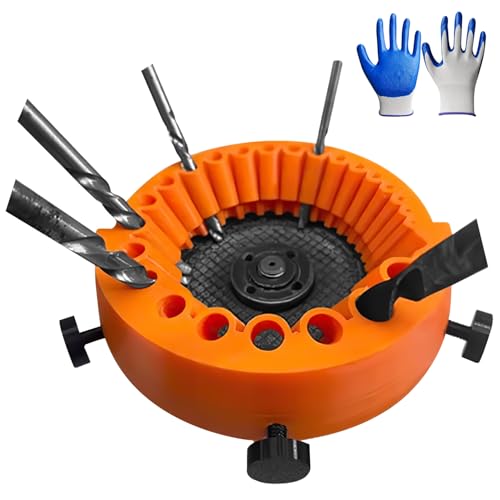 Drill Bit Sharpener, electric drill bit grinding attachment, old drill bit grinder, giant blade angle grinder for sharpening drill bits, drill bit sharpener for all drill bits