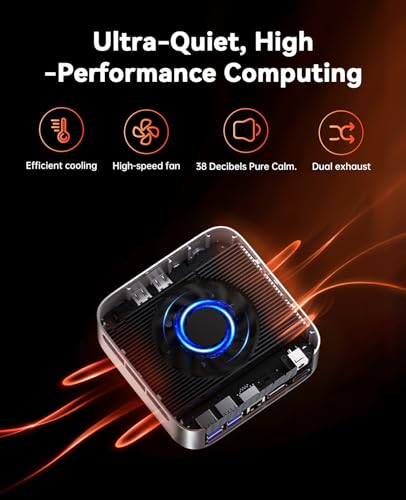 ACEMAGICIAN M1 Mini PC AMD Ryzen 7 7735HS 24GB LPDDR5 512GB PCIe SSD Mini Computers(8C/16T - image 8