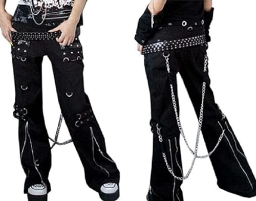 パンツ Reflem gimmick bondage black pants 41ZcgTDSVPL.jpg
