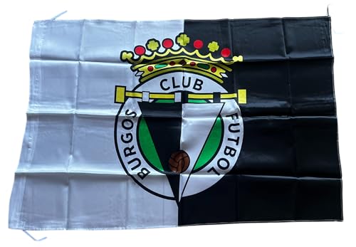 Burgos CF | Bandera Bicolor Escudo