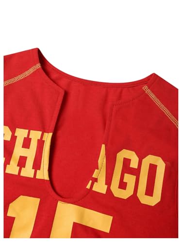 SHENHE Women's Letter Graphic Crop Tank Top Sleeveless Notched Neck Casual Summer Jersey Shirt3