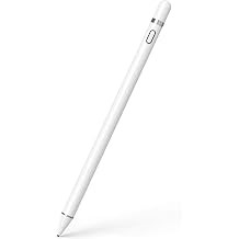 Microsonic Pencil Hassas Stylus  arj Edilebilir Dokunmatik  izim Kalemi Beyaz