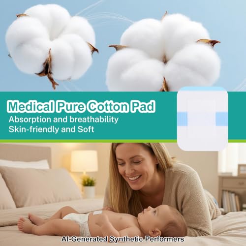 Image of Baby Belly Navel Patches, Waterproof and Breathable Navel Protection Patch for Infants, Infant Essentials Must Haves (7pcs)