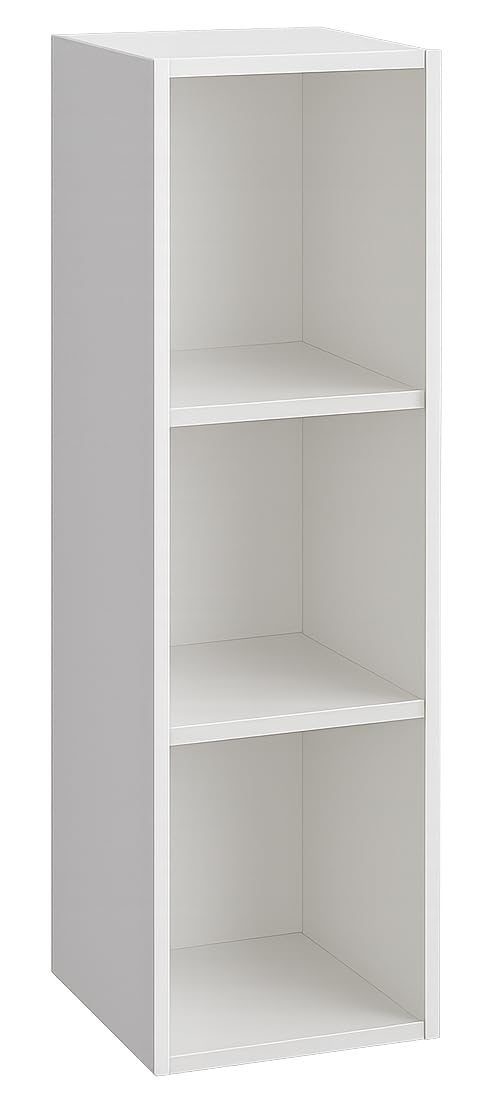 VCM Büroregal 34x30x107 cm 3 Fächer Standregal Bücherregal Aktenregal