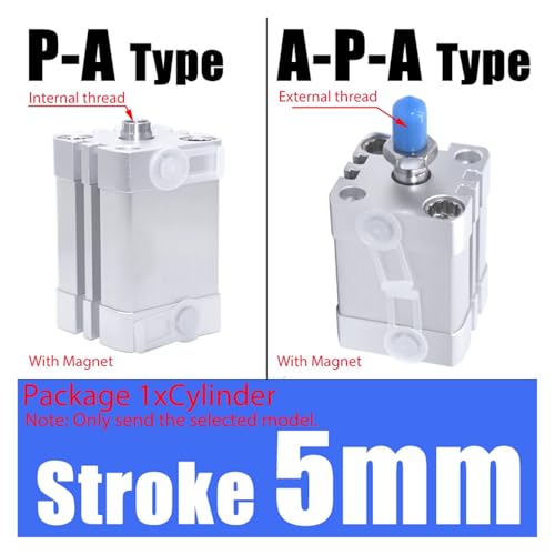 Cylindre A32 à actionnement rapide pour automatisation précise 5mm
