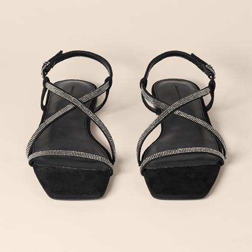 Image of Amazon Essentials Women's Flat Strap Sandals with Memory Foam