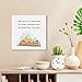 Classic Winnie the Pooh Wall Art Decor What Day is It My Favorite Day Quote Canvas Painting Pictures Framed Print Sign Artwork Ready to Hang for Home Nursery (8x8 Inch)