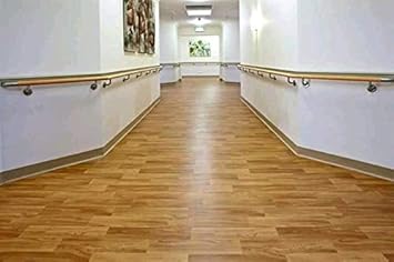 Waterproof Wooden Textured Flooring