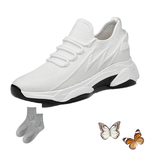 Tallure Sneakers Height Increasing for Women Men, Height Invisible Increase Non Slip Orthopedic Shoes, for Everyday Comfort