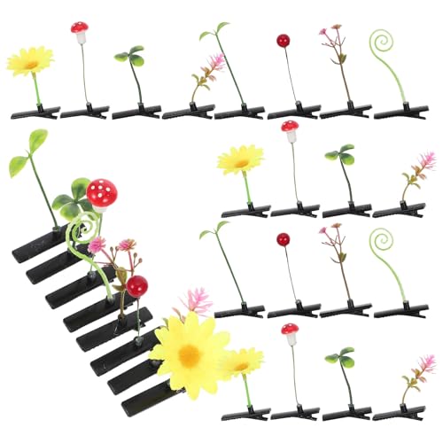 Pinzas de pelo de brotes de soja Tofficu horquillas originales accesorios cabello niñas