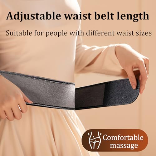 Masajeador abdominal eléctrico, nuevo en 2025 para celulitis y abdomen, instrumento de amasado con piedra bian, para abdomen y piernas, con 2 modos de velocidad y arranque con un clic miniatura 6